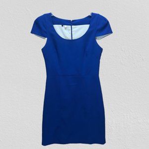 4C Anthro blue dress size 6